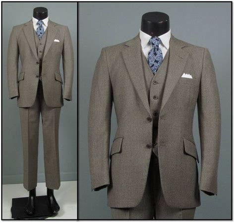 givenchy men three-piece suit 1970s|Givenchy .